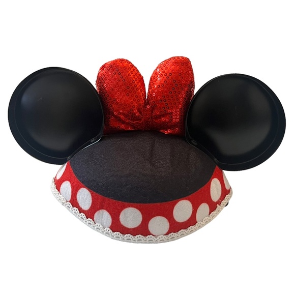 Disney Parks Minnie Mouse Ear Hat - Picture 2 of 6